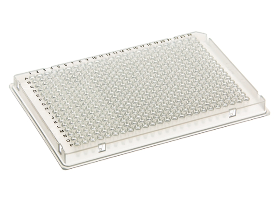 384-well PCR plate for high-throughput genomic workflows