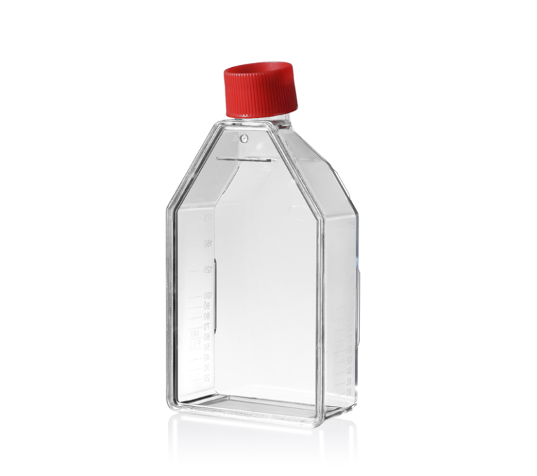 T175 Treated Cell Culture Flasks With Vent Cap, Sterile