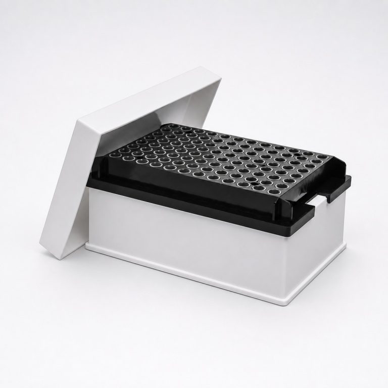 50 µL robotic pipette tip rack compatible with Tecan MCA workflows