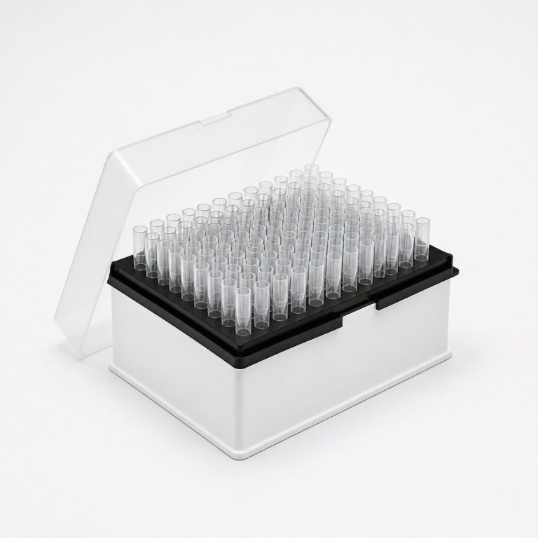 1000 µL robotic pipette tip rack compatible with Tecan Fluent MCA 96 automation