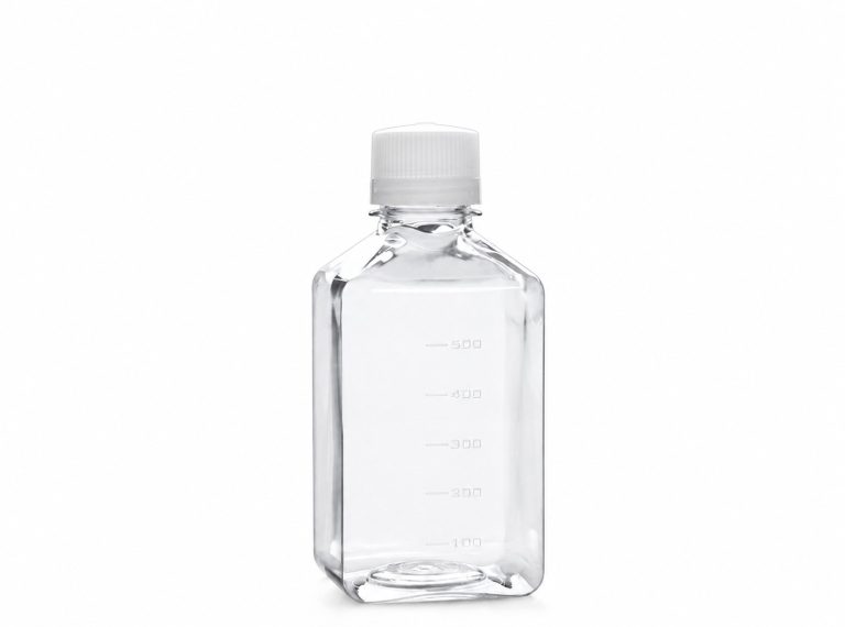 500 mL Square PET/PETG Media Bottle