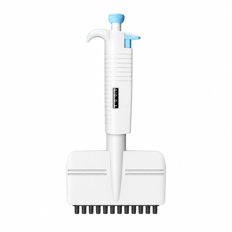 Fully Autoclavable 12-Channel Magnetic Pipette