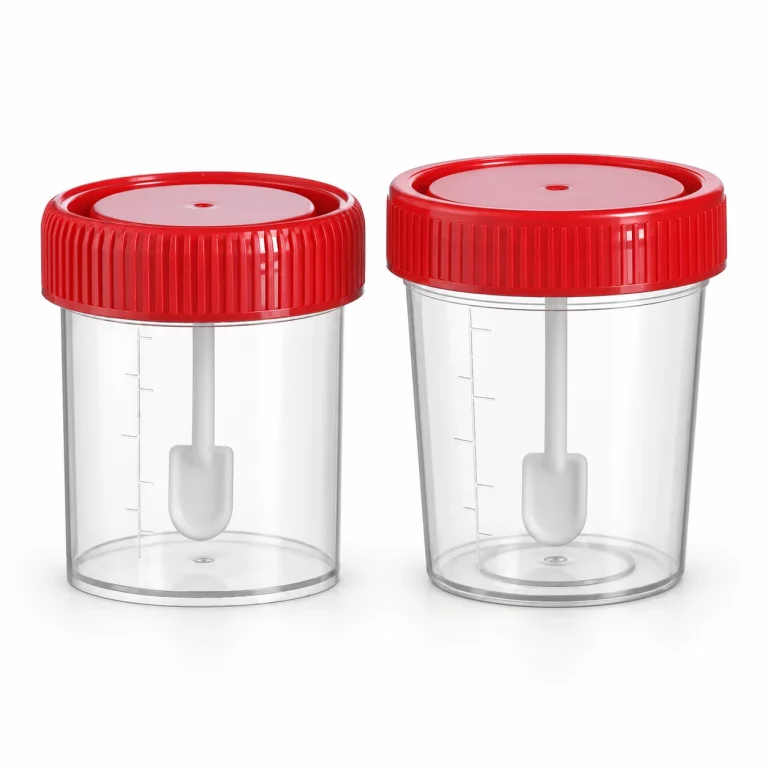60 mL Stool Specimen Containers with Spoon